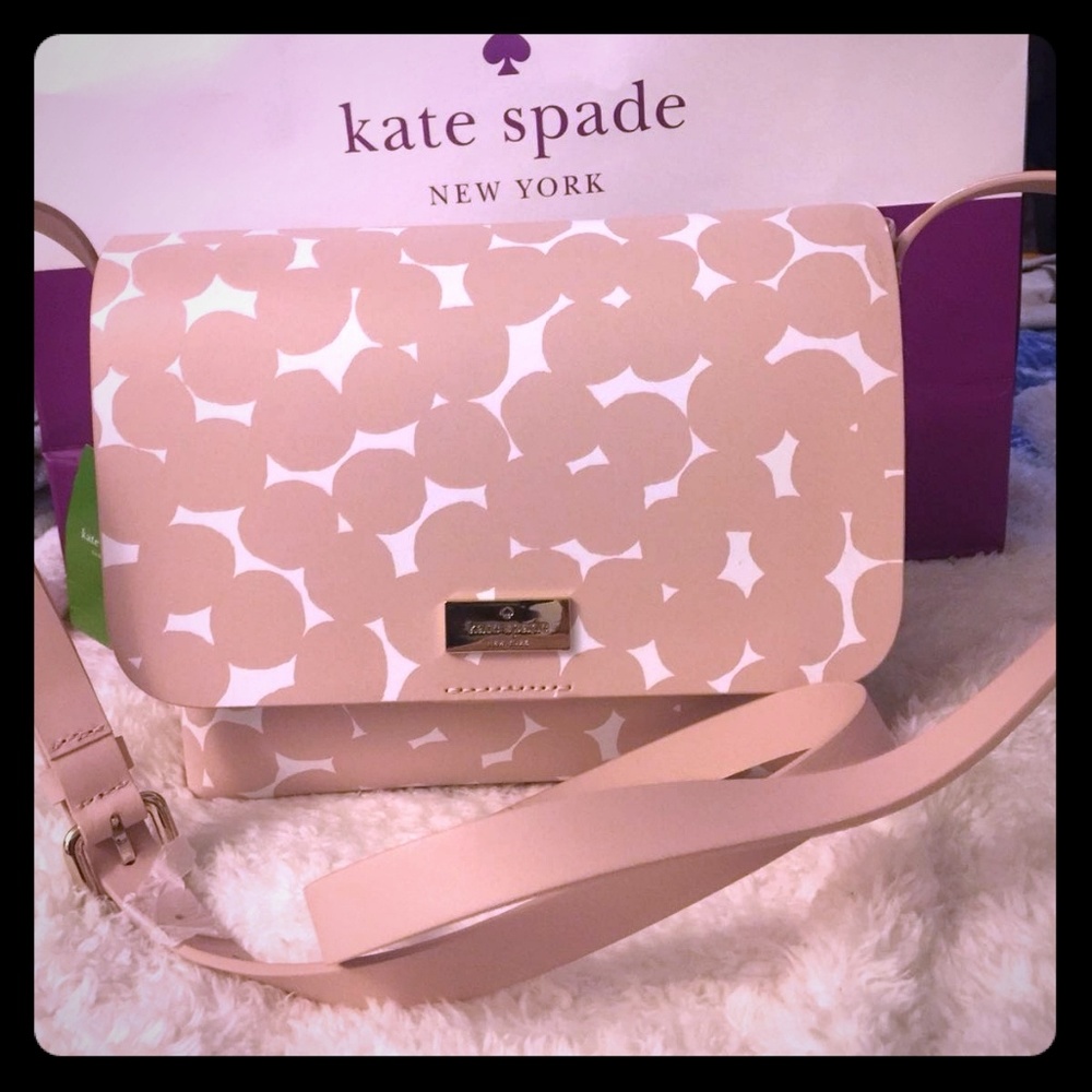 Kate Spade. Pink Multi crossbody purse